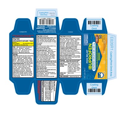 600r Rite Aid Ibuprofen 200mg Caplet(brown) Carton Label 50s